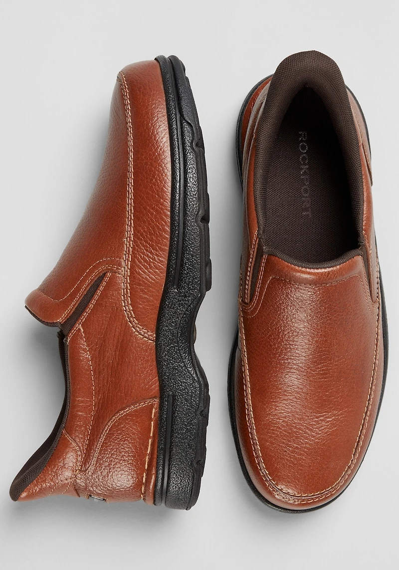 Rockport Men's Ellworth Slip-On Shoes at Jos. A. Bank, Dark Brown