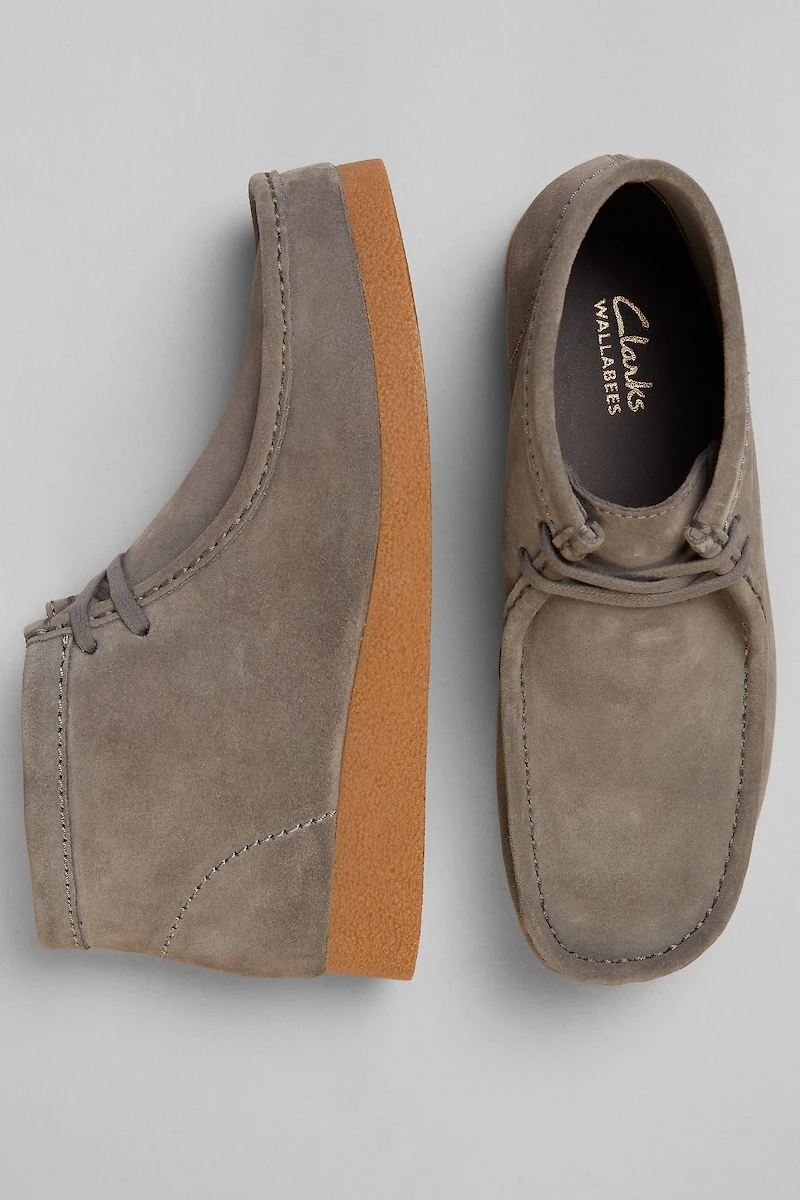 Clarks Men's Wallabee Evo Boots at Jos. A. Bank, Grey