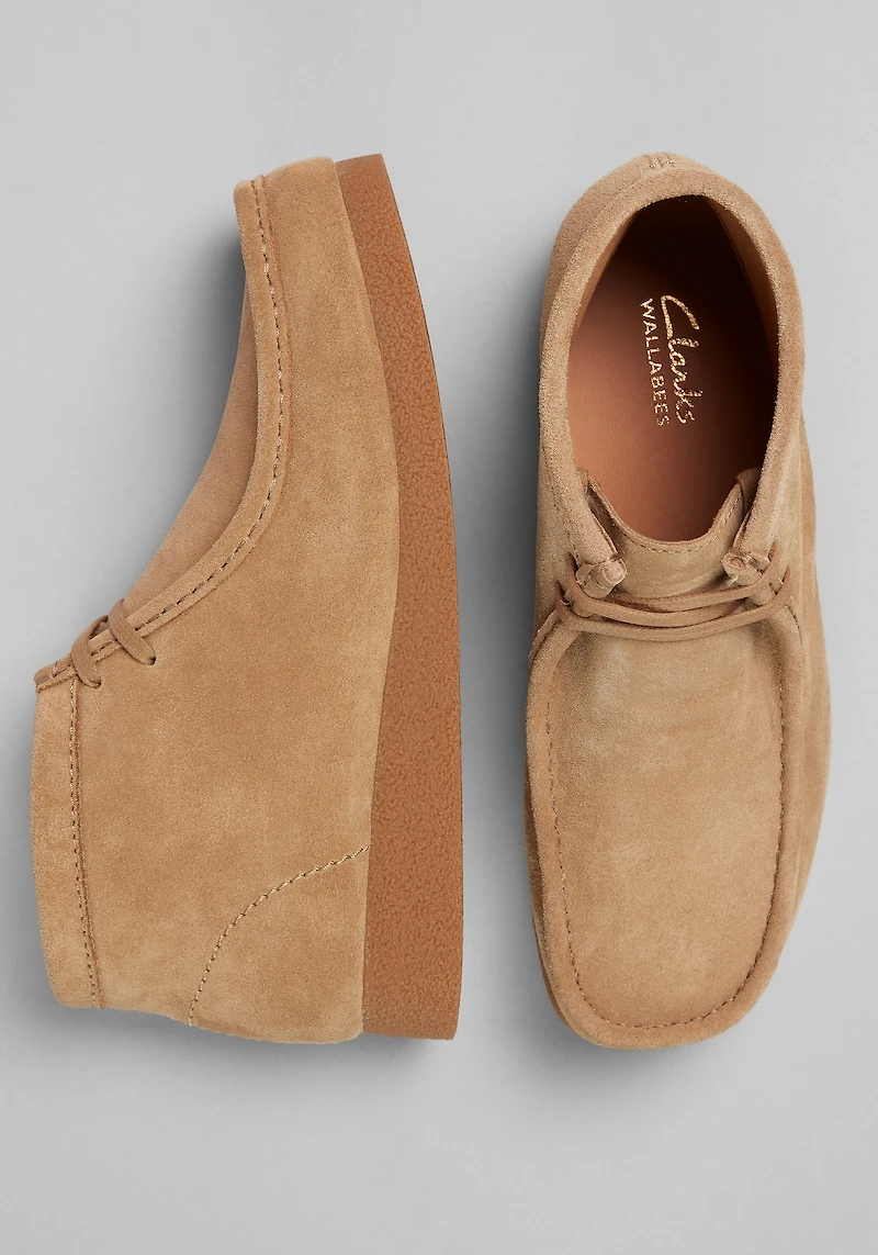 Clarks Men's Wallabee Evo Boots at Jos. A. Bank, Dark Sand/Tan