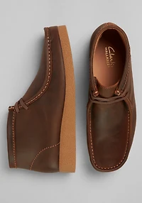 Clarks Men's Wallabee Evo Boots at Jos. A. Bank, Beeswax/Brown