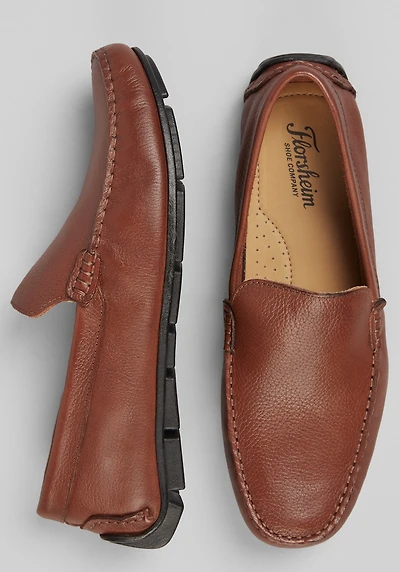 Florsheim Men's Lago Moc Toe Venetian Loafers at Jos. A. Bank, Brown/Cognac