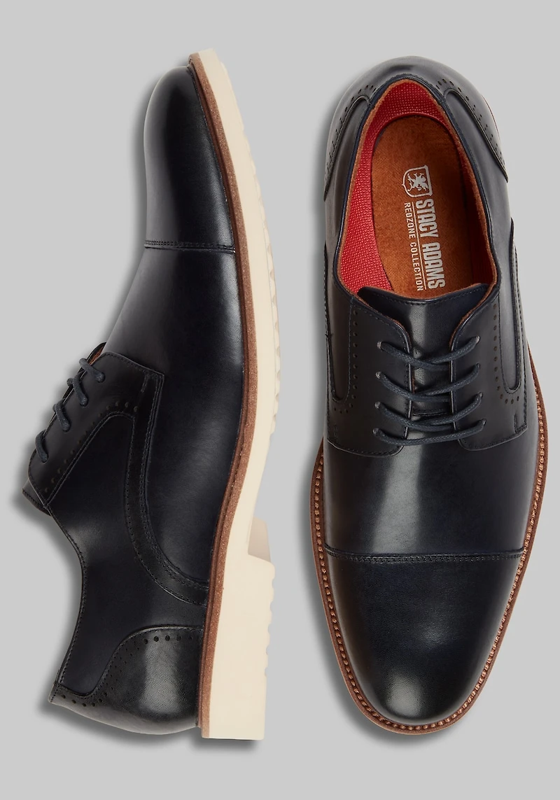 Stacy Adams Men's Wesbridge Cap Toe Oxfords at Jos. A. Bank, Blue/Dark Navy