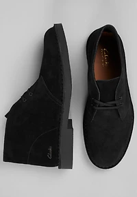 Clarks Men's Desert EVO Boots at Jos. A. Bank, Black