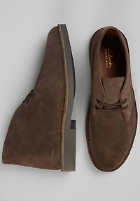 Clarks Men's Desert EVO Boots at Jos. A. Bank, Brown/Dk Brn Suede