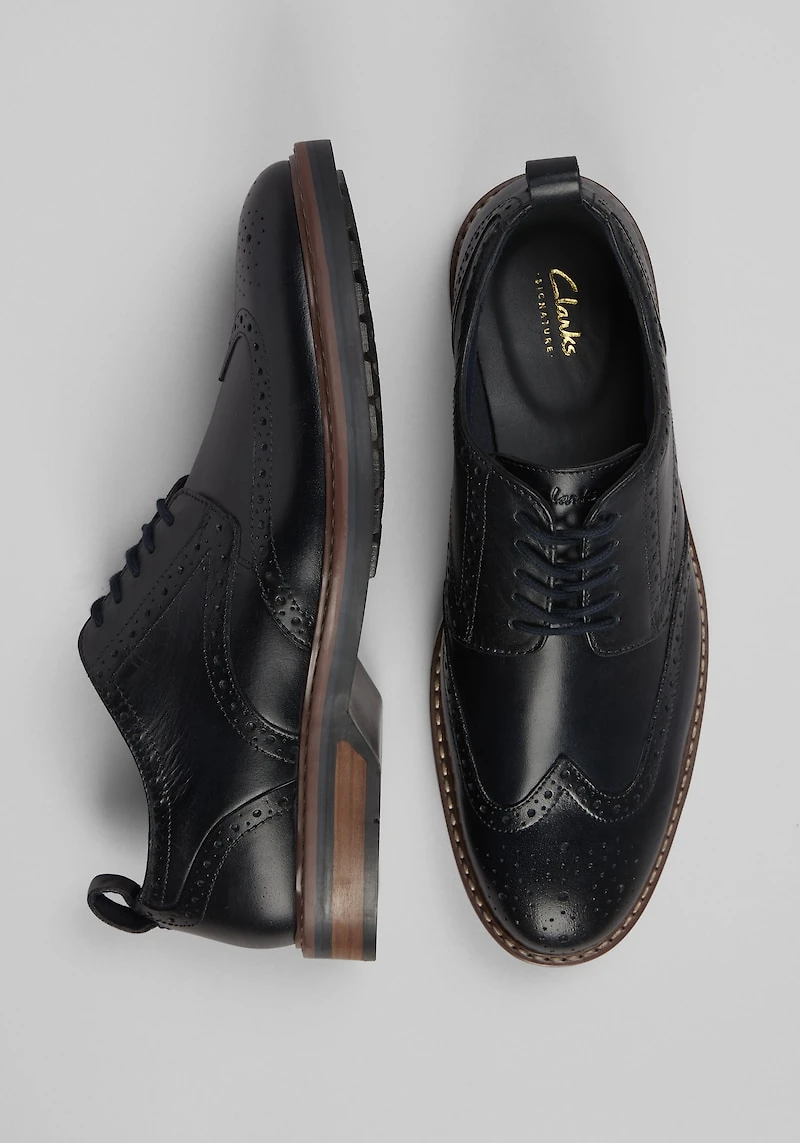Clarks Men's Aldwin Limit Shoes at Jos. A. Bank, Blue/Navy
