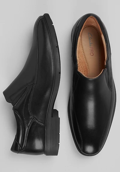 Clarks Men's Eldredge Step Slip-On Shoes at Jos. A. Bank, Black