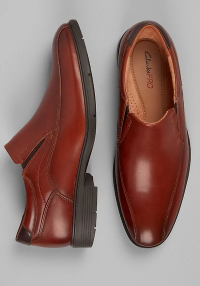 Clarks Men's Eldredge Step Slip-On Shoes at Jos. A. Bank, Dark Tan