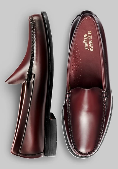 Men's G.H. Bass Venetian Weejun Loafers at Jos. A. Bank, Burgundy/Wine
