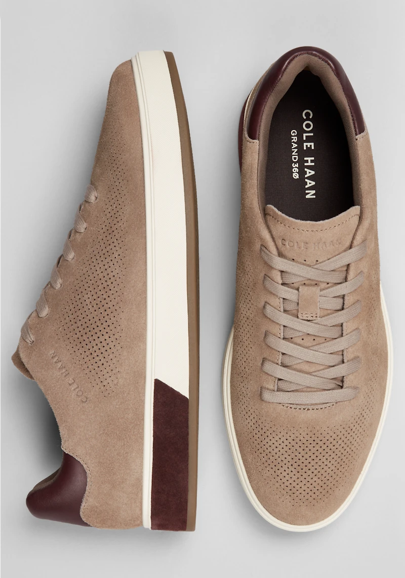 Cole Haan Men's Grandpro Angleace Sneakers at Jos. A. Bank, Irish Coffee/Tan