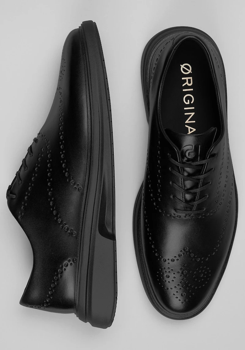 Cole Haan Men's Original Grand City Spectre Wingtip Oxfords at Jos. A. Bank, Black