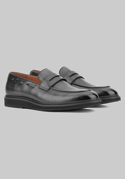 Vintage Foundry Men's Dwight Dress Penny Loafers at Jos. A. Bank, Black