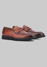 Vintage Foundry Men's Dwight Dress Penny Loafers at Jos. A. Bank, Dark Tan