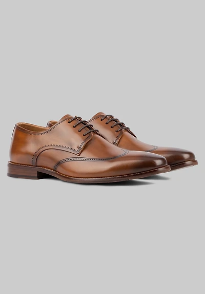 Vintage Foundry Men's Orton Wingtips Oxfords at Jos. A. Bank, Brown/Cognac