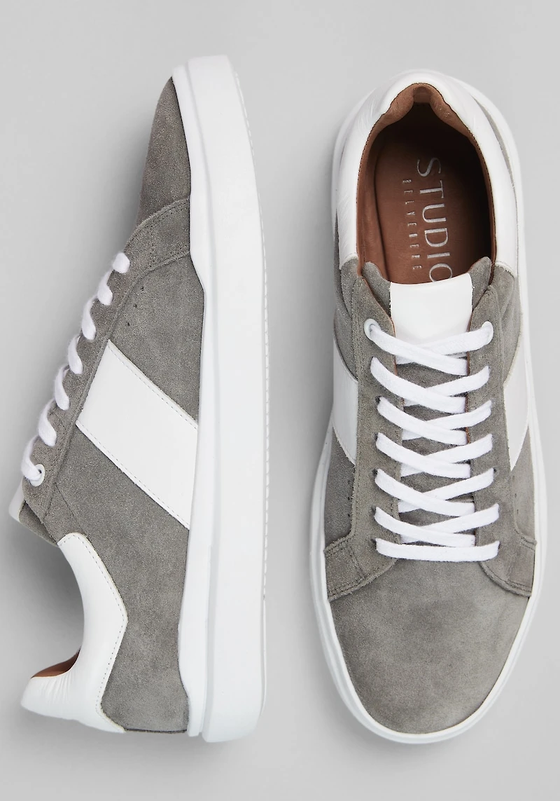 Belvedere Men's Olivier Sneakers at Jos. A. Bank, Grey