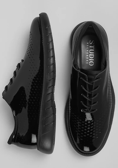 Belvedere Men's Maxim Polished Formal Sneakers at Jos. A. Bank, Black