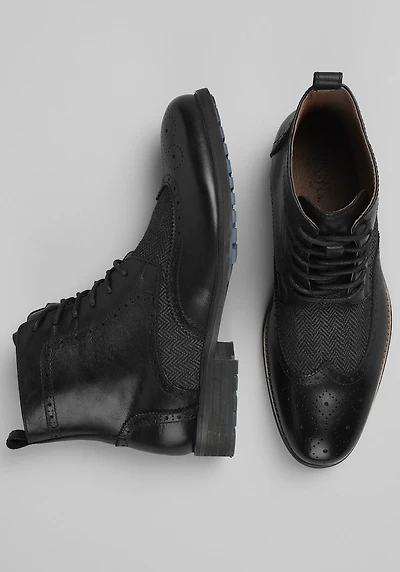 Vintage Foundry Men's Flint Dress Boots at Jos. A. Bank, Black