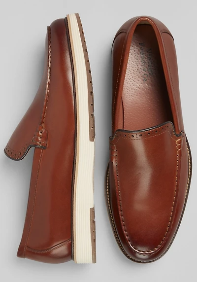 Vintage Foundry Men's Griffith Casual Loafers at Jos. A. Bank, Brown/Cognac,