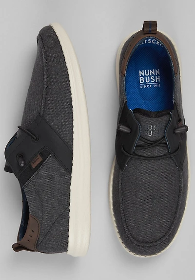 Nunn Bush Men's Brewski Moc Toe Slip-On Shoes at Jos. A. Bank, Black