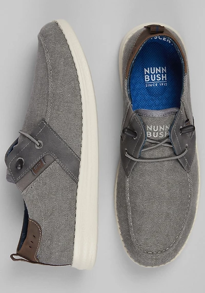 Nunn Bush Men's Brewski Moc Toe Slip-On Shoes at Jos. A. Bank, Grey