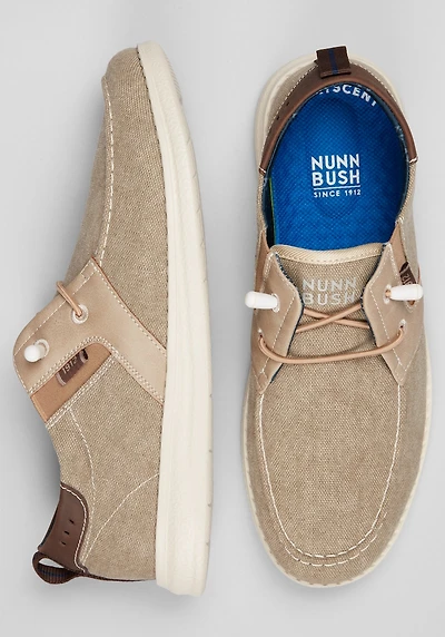Nunn Bush Men's Brewski Moc Toe Slip-On Shoes at Jos. A. Bank, Stone/Tan