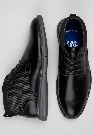 Nunn Bush Men's Chase Plain Toe Chukkas at Jos. A. Bank, Black