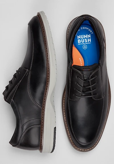 Nunn Bush Men's Griff Moc Toe Oxfords at Jos. A. Bank, Black Multi