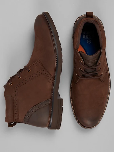 Nunn Bush Men's Ozark II Plain Toe Chukkas at Jos. A. Bank, Brown Cz Horse