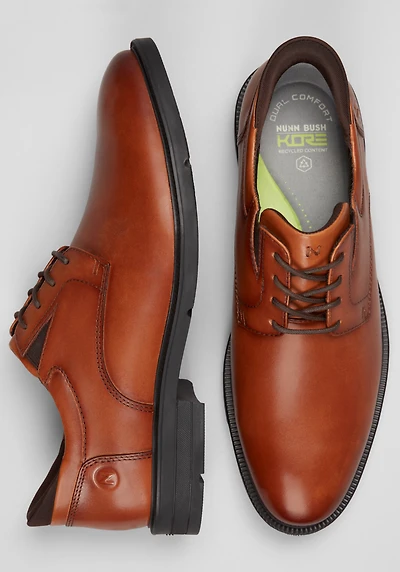 Nunn Bush Men's Kore EZ Icon Plain Toe Oxfords at Jos. A. Bank, Brown/Cognac
