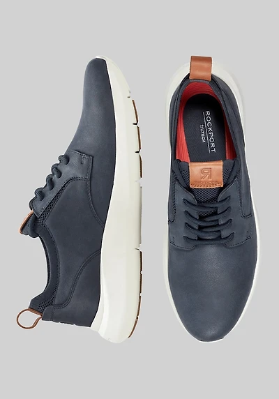 Rockport Men's Jonston Lace-Up Round Toe Casual Sneakers at Jos. A. Bank, Dark Blue