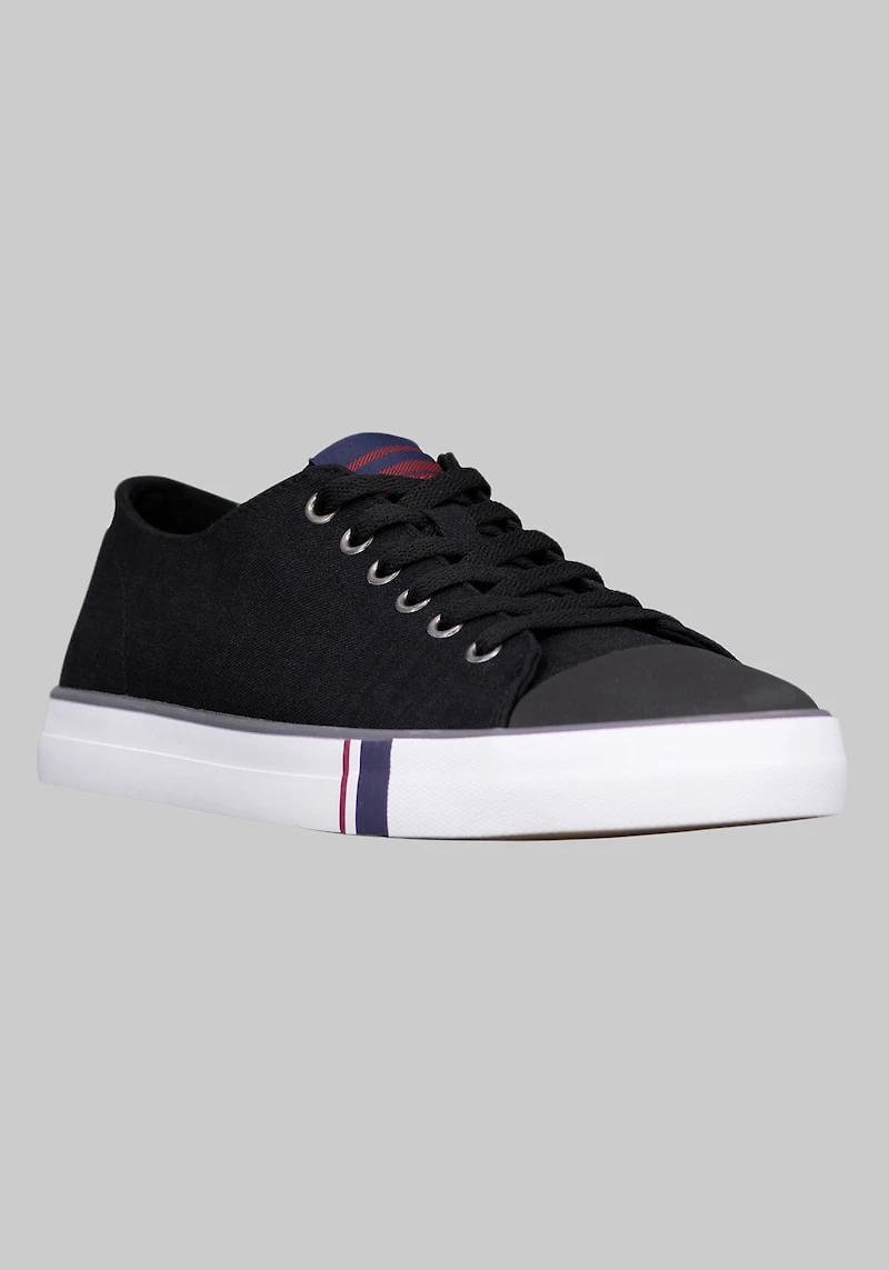Men's Ben Sherman Hadley Lo Sneakers at Jos. A. Bank, Black/White