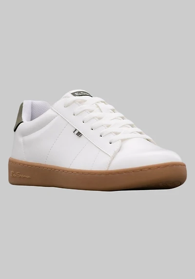 Men's Ben Sherman Hampton Sneakers at Jos. A. Bank, Cream/White