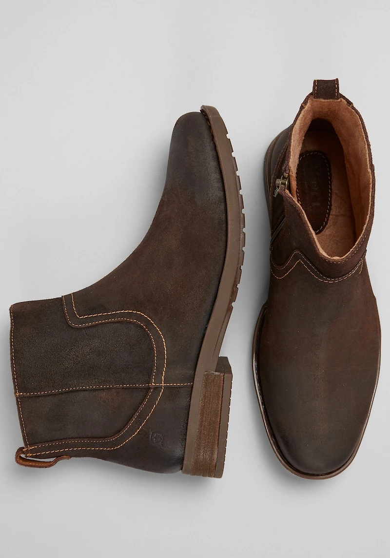 Men's Born Reed Pull On Boots at Jos. A. Bank, Brown/Chocolate