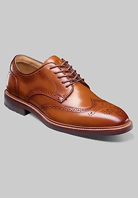 Florsheim Men's Anthem Wingtip Oxfords at Jos. A. Bank, Saddle Tan