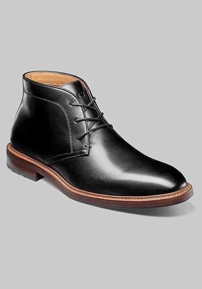 Florsheim Men's Anthem Plain Toe Chukka Boots at Jos. A. Bank, Black