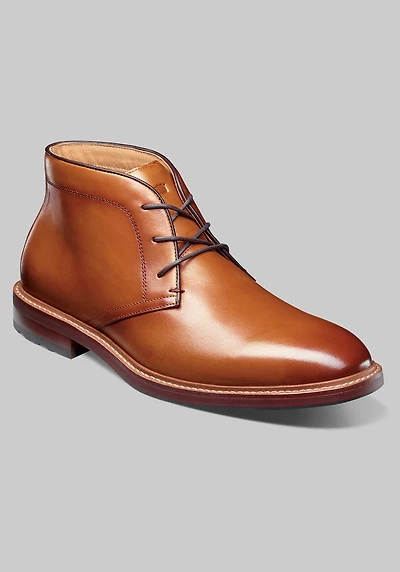 Florsheim Men's Anthem Plain Toe Chukka Boots at Jos. A. Bank, Saddle Tan
