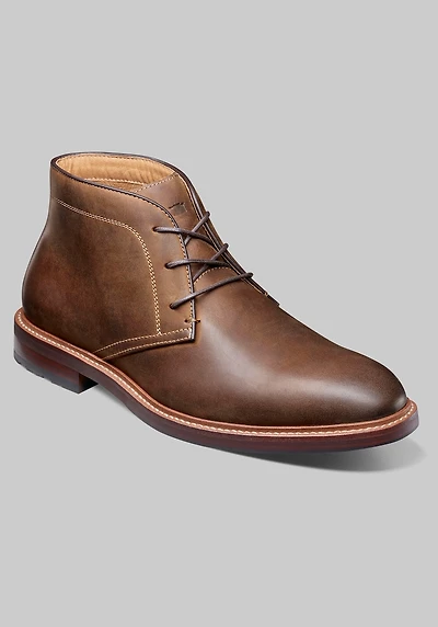 Florsheim Men's Anthem Plain Toe Chukka Boots at Jos. A. Bank, Brown Ch