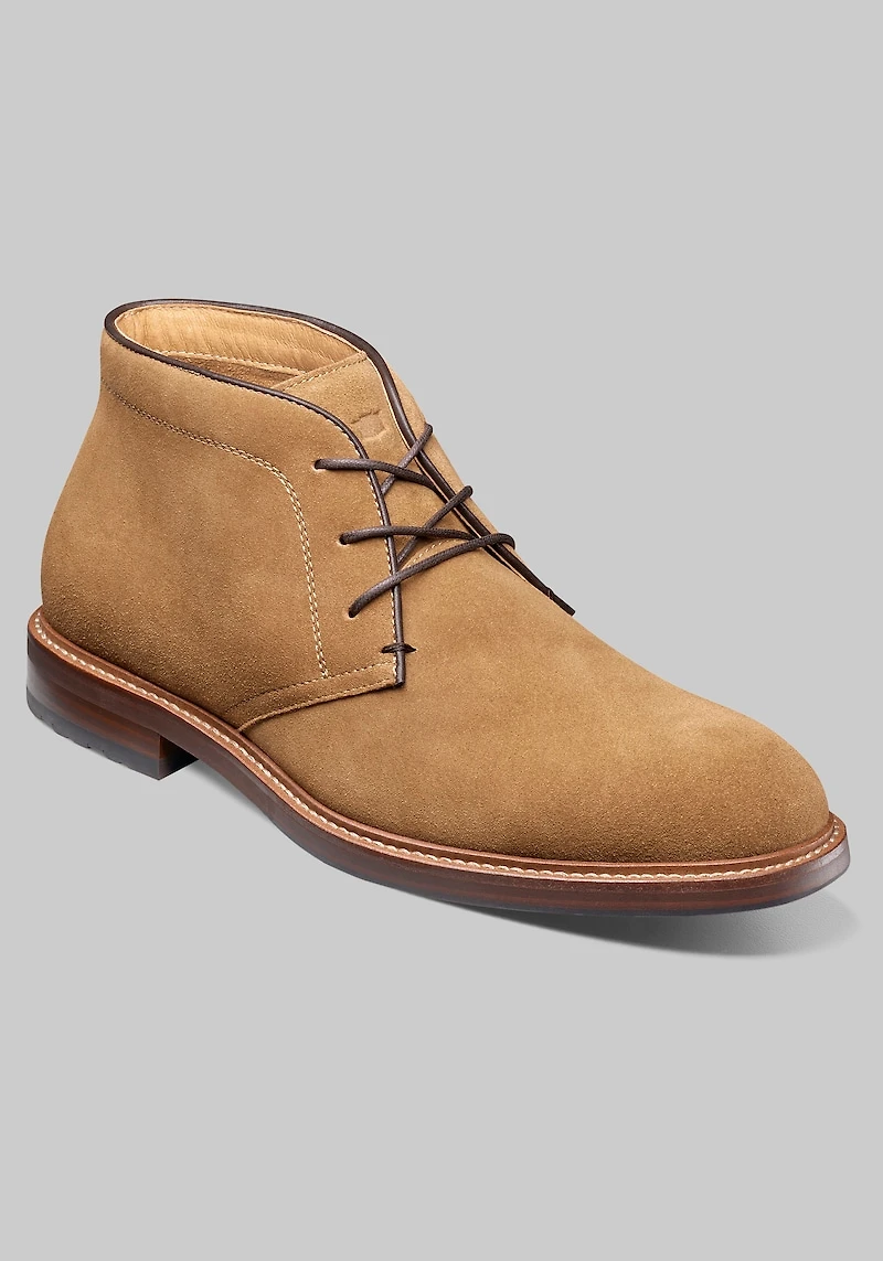 Florsheim Men's Anthem Plain Toe Chukka Boots at Jos. A. Bank, Brown/Mocha