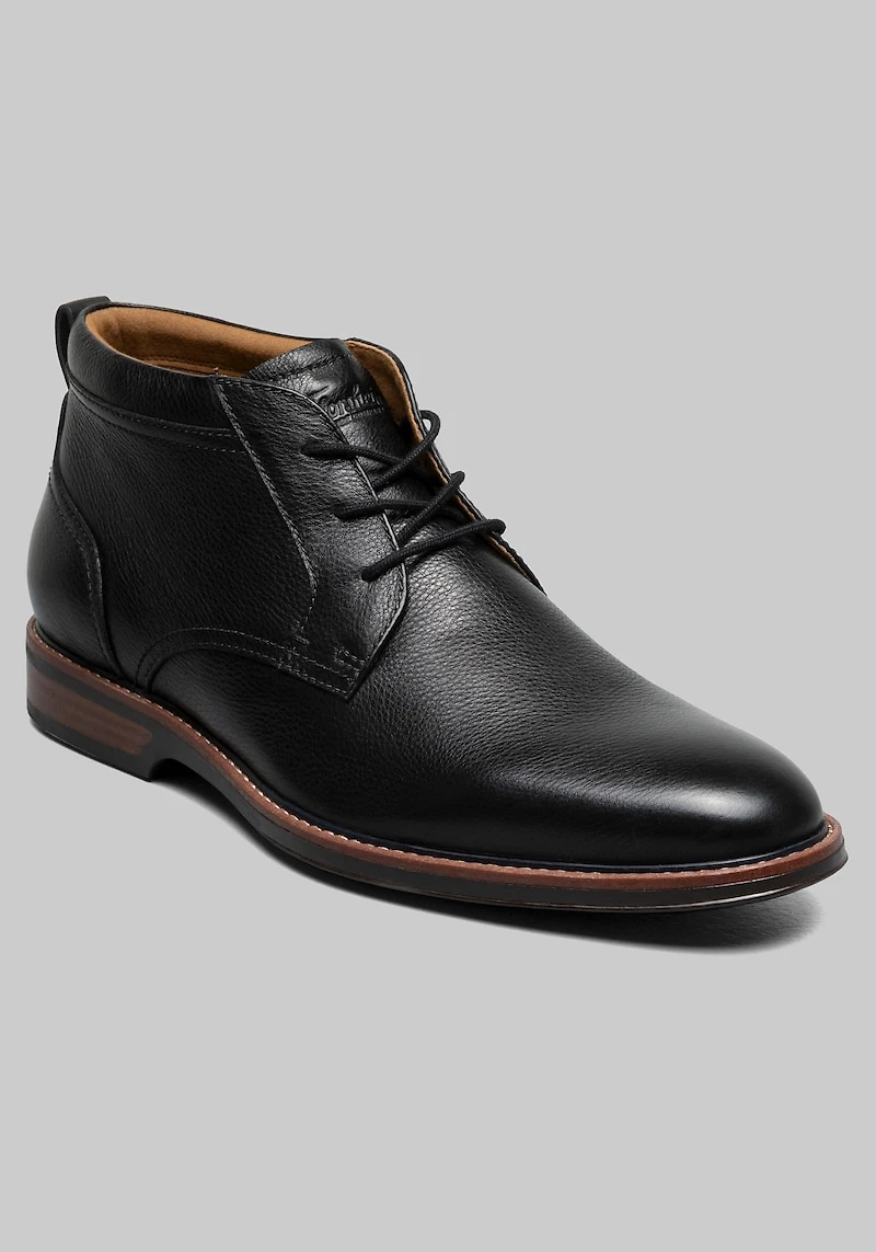 Florsheim Men's Plain Toe Chukka Boots at Jos. A. Bank, Black