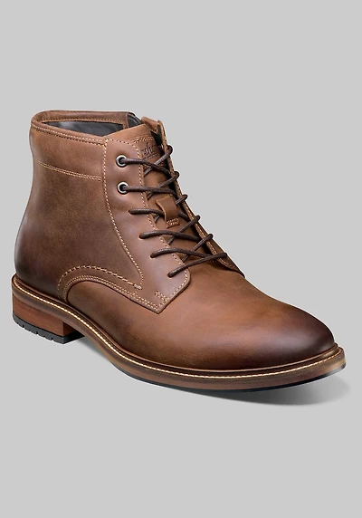 Florsheim Men's Forge Plain Toe Lace Up Boots at Jos. A. Bank, Brown Ch