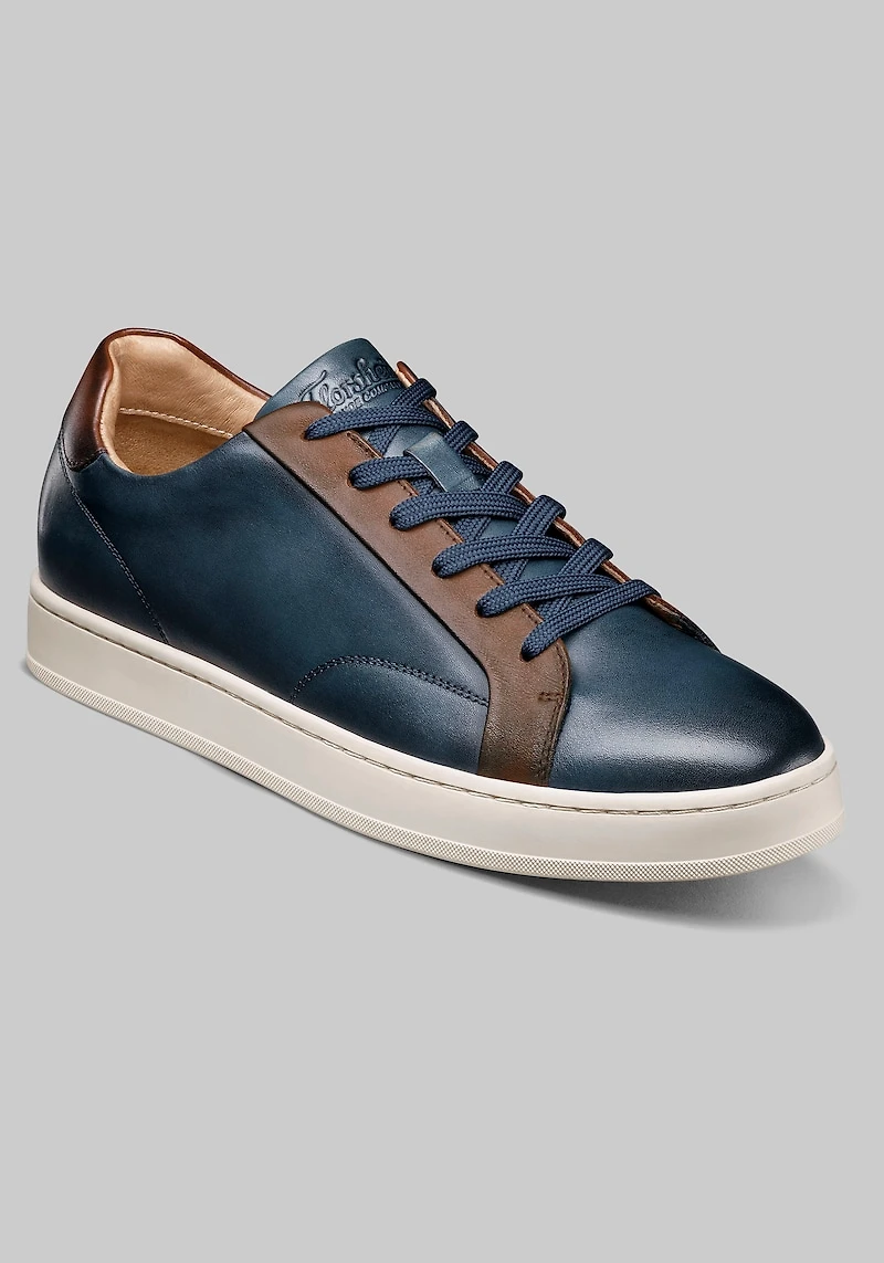Florsheim Men's Monopoli Lace-To-Toe Sneakers at Jos. A. Bank, Blue/Navy Multi