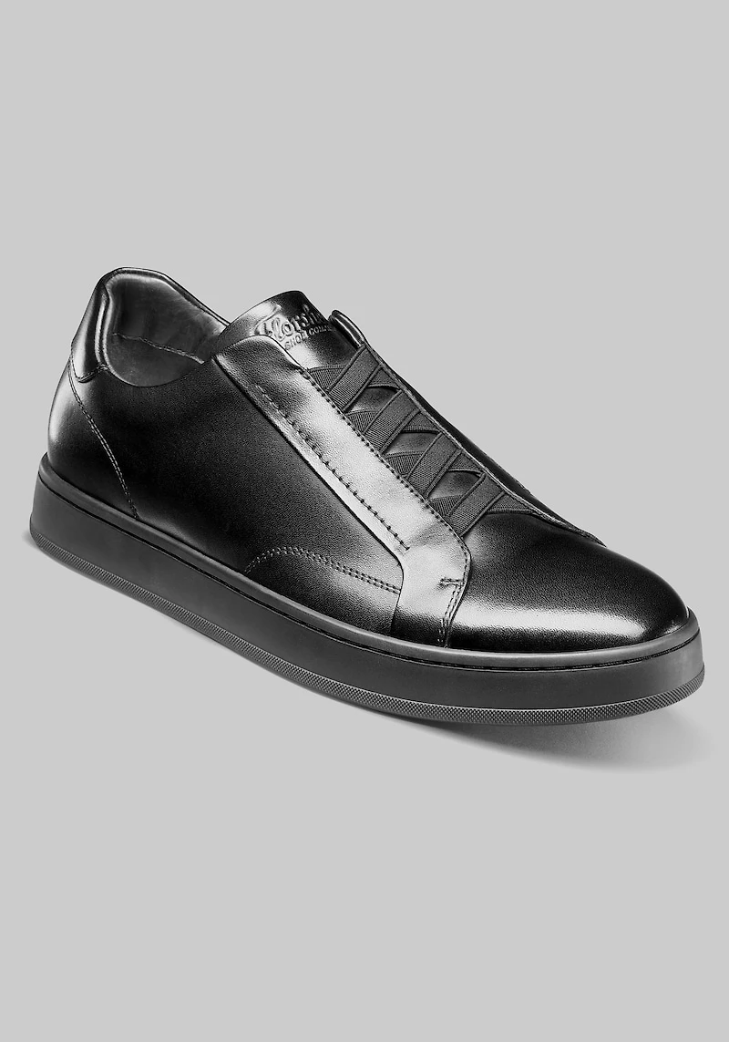 Florsheim Men's Monopoli Elastic Lace-To-Toe Sneakers at Jos. A. Bank, Black