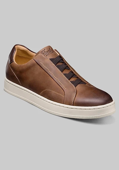 Florsheim Men's Monopoli Elastic Lace-To-Toe Sneakers at Jos. A. Bank, Brown Ch