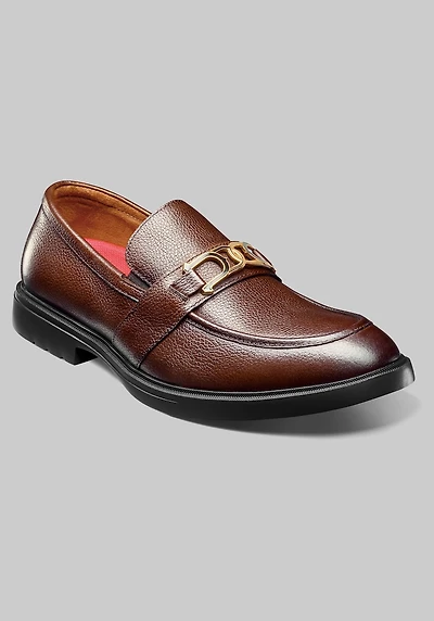 Stacy Adams Men's Todridge Moc Toe Bit Slip On Shoes at Jos. A. Bank, Brown Tumbled