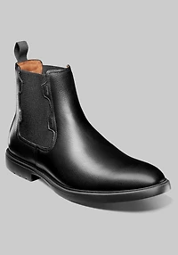 Stacy Adams Men's Townsend Plain Toe Chelsea Boots at Jos. A. Bank, Black Tumbled