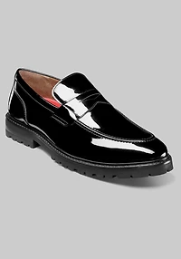 Stacy Adams Men's Haelton Moc Toe Penny Loafers at Jos. A. Bank, Black Patent