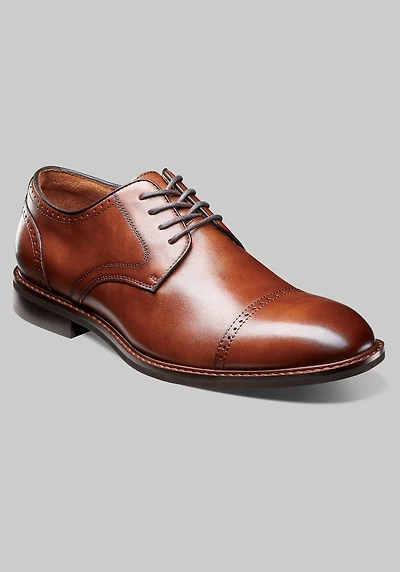 Stacy Adams Men's Bailey Cap Toe Oxfords at Jos. A. Bank, Brandy/Brown
