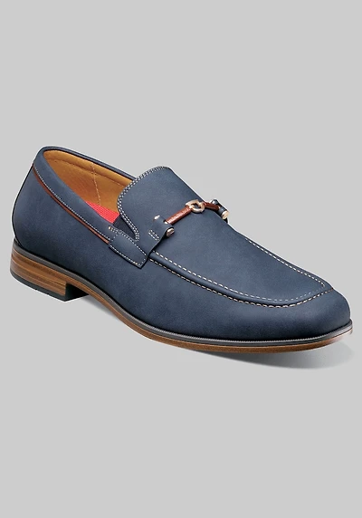 Stacy Adams Men's Richardson Moc Toe Bit Loafers at Jos. A. Bank, Blue/Navy
