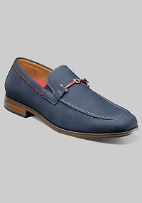 Stacy Adams Men's Richardson Moc Toe Bit Loafers at Jos. A. Bank, Blue/Navy