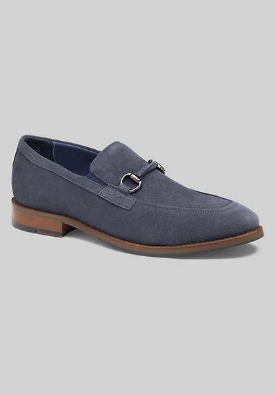 Johnston & Murphy Men's XC Flex Landry Bit Moc Toe Loafers at Jos. A. Bank, Blue/Navy