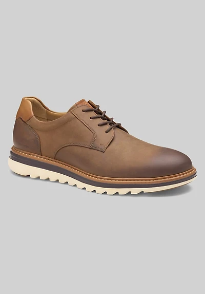 Johnston & Murphy Men's Braxton Plain Toe Oxfords at Jos. A. Bank, Brown
